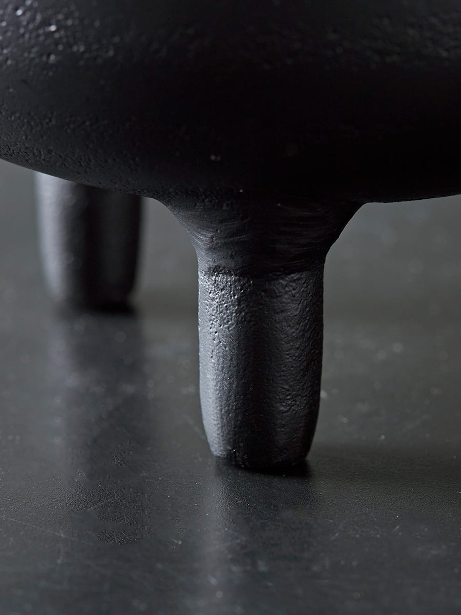 Black Standing Planter