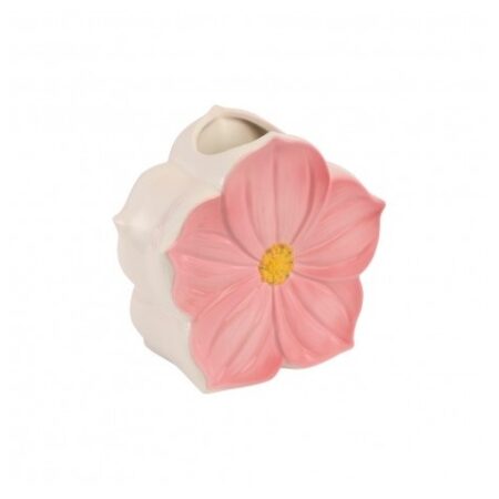 Blomst Porcelænsvase Lyserød