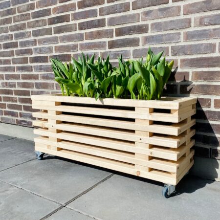 Blomsterkasse af Traller | Nye Traller | 43 cm (7 lægter) / 95 cm