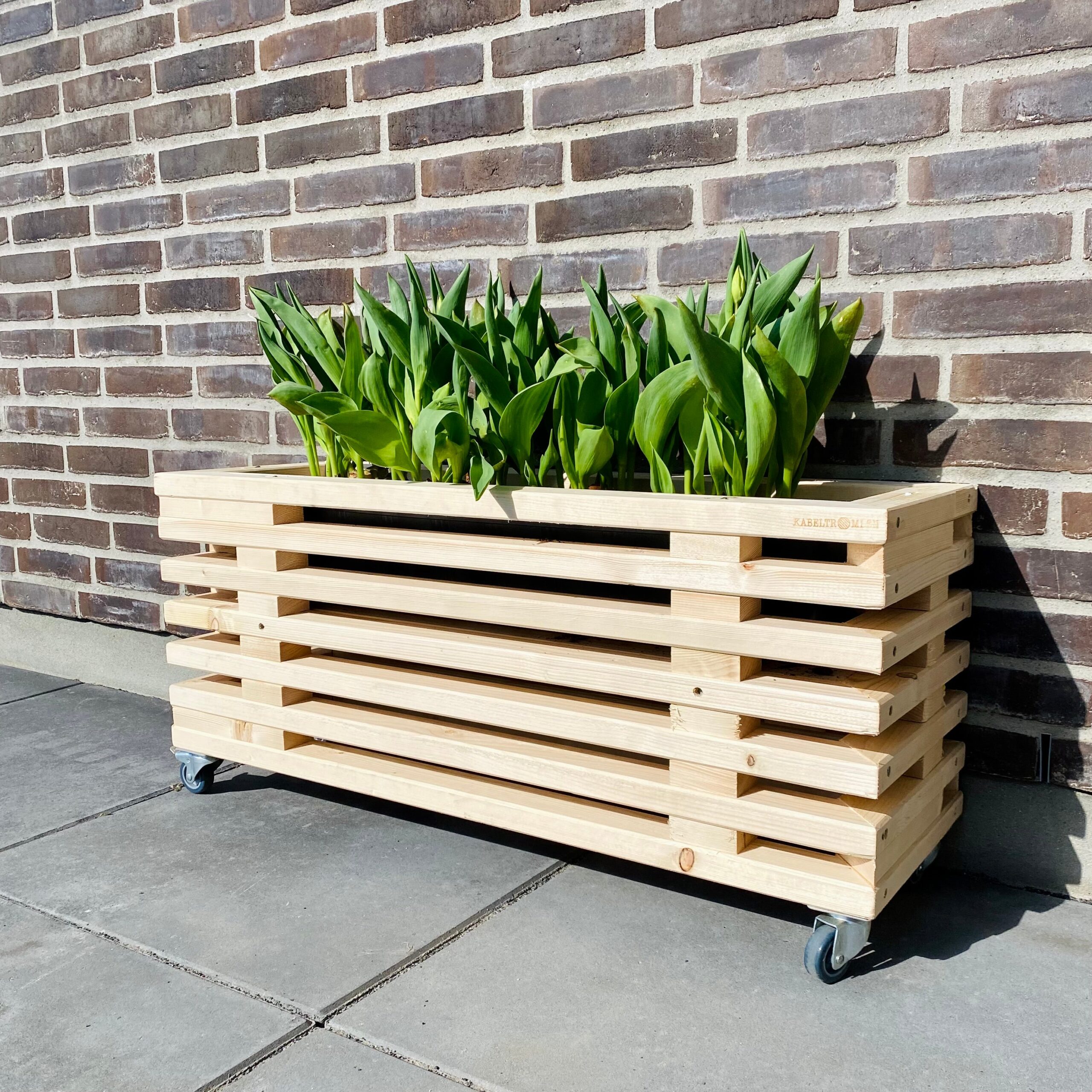 Blomsterkasse af Traller | Nye Traller | 43 cm (7 lægter) / 95 cm Blomsterkasse af Traller | Nye Traller | 43 cm (7 lægter) / 95 cm