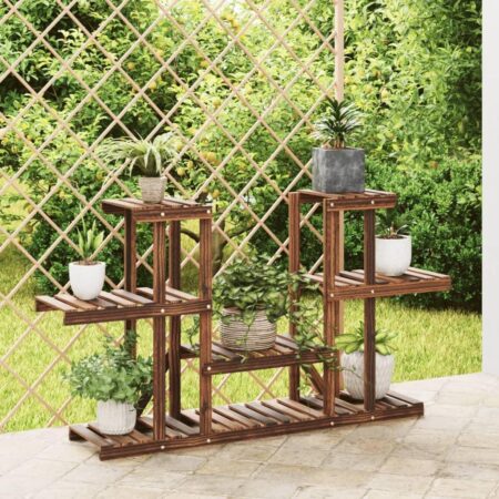 Blomsterstativ 110x25x73 cm massivt fyrretræ