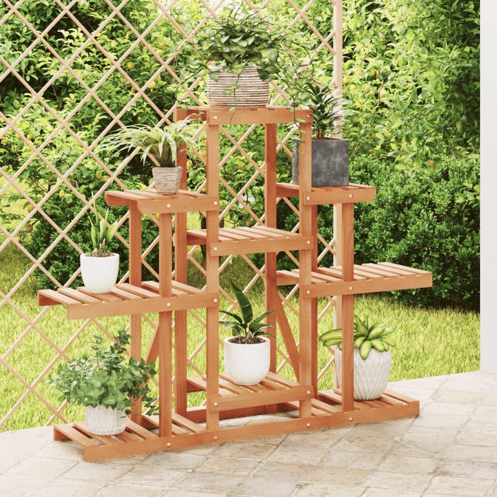 Blomsterstativ 110x25x98 cm massivt fyrretræ Blomsterstativ 110x25x98 cm massivt fyrretræ