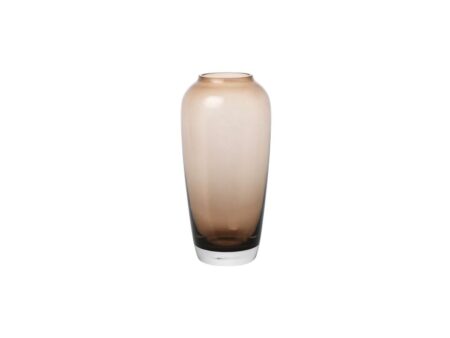 Blomus - LETA Vase - Tall - Vase - Coffee - H17 x L8 x W8 cm