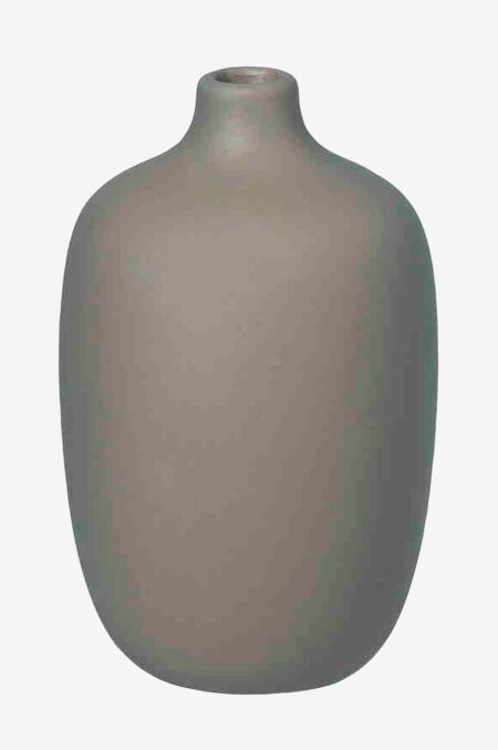 Blomus - Vase Ceola 13 cm - Grå - Urtepotteskjulere & vaser - - Homeroom