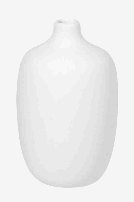 Blomus - Vase Ceola 13 cm - Hvid - Urtepotteskjulere & vaser - - Homeroom