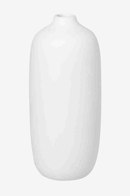 Blomus - Vase Ceola 18 cm - Hvid - Urtepotteskjulere & vaser - - Homeroom