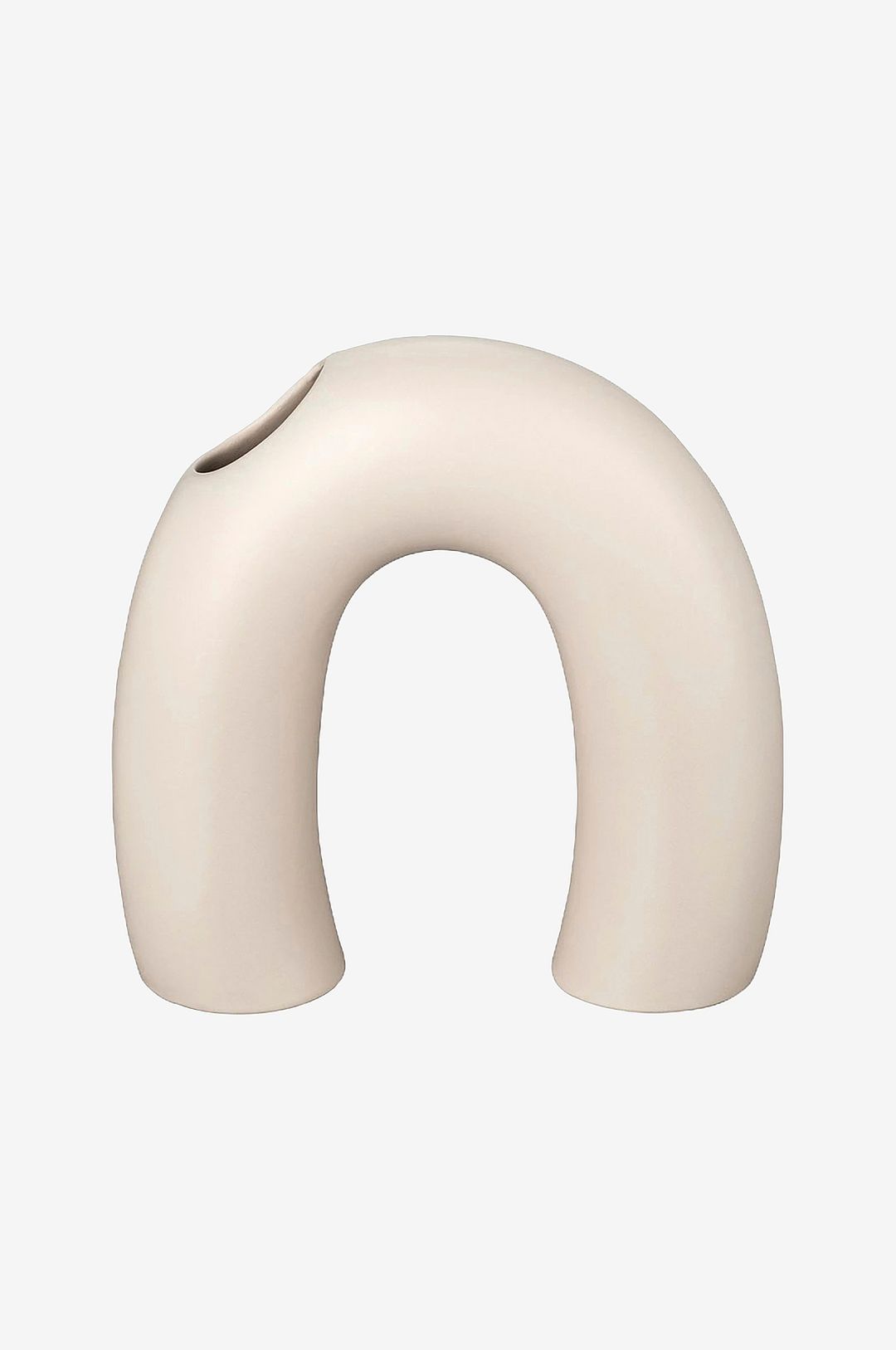 Blomus - Vase Kagetsu 18 cm - Beige - Urtepotteskjulere & vaser - - Homeroom Blomus - Vase Kagetsu 18 cm - Beige - Urtepotteskjulere & vaser - - Homeroom
