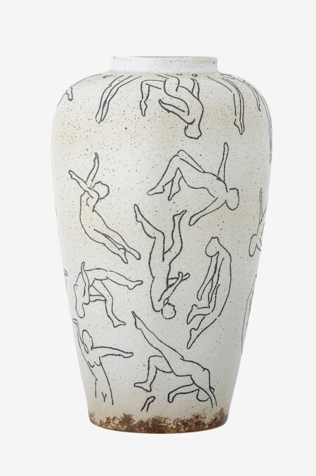 Bloomingville - Adah Vase - Natur - Urtepotteskjulere & vaser - - Homeroom