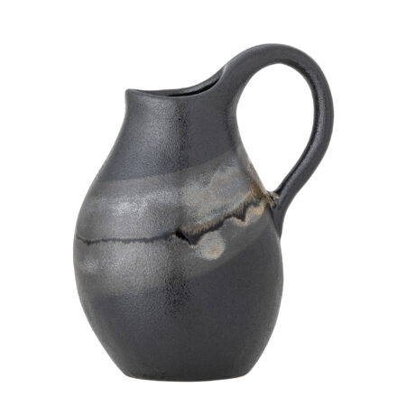 Bloomingville - Alvena Vase, Brun, Stentøj, D9xH15 cm
