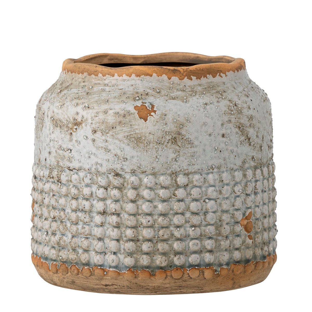Bloomingville Apollo Deko Vase, Grå, Terrakotta Bloomingville Apollo Deko Vase, Grå, Terrakotta