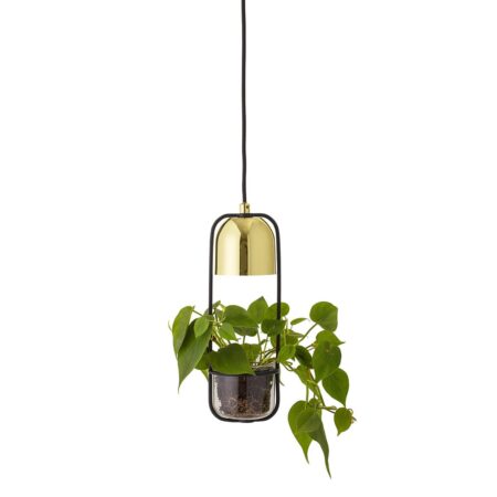 Bloomingville Bloomingville loftslampe og ampel klar/guld