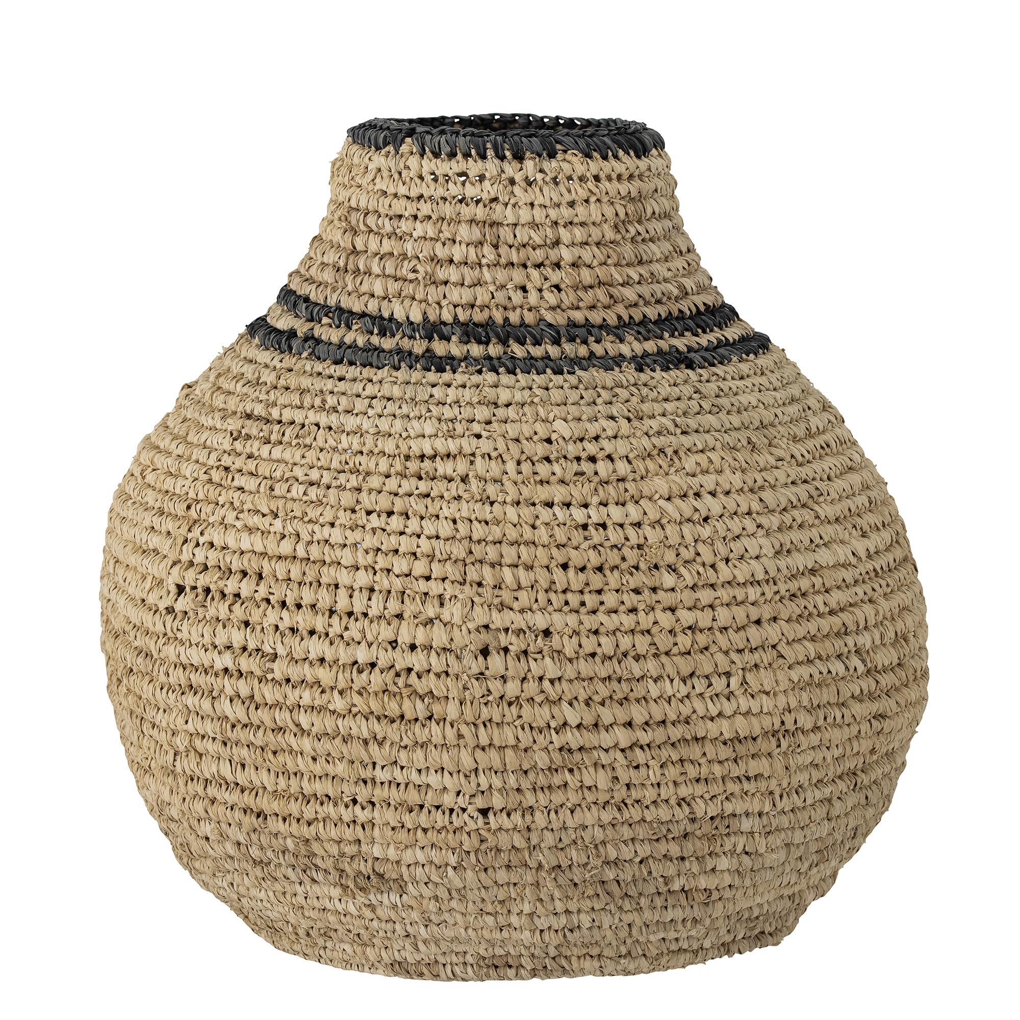 Bloomingville - Cem Kurv, Natur, Plant fiber, D46xH43,5 cm Bloomingville - Cem Kurv, Natur, Plant fiber, D46xH43,5 cm