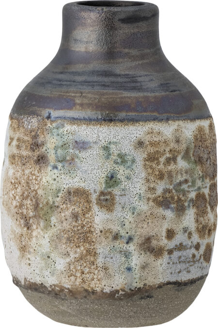 Bloomingville - Crina Vase - Brun - Stentøj Keramik