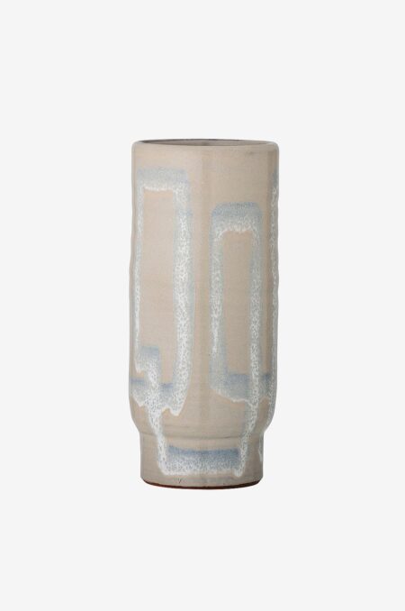 Bloomingville - Dekorationsvase Vefa - Beige - Urtepotteskjulere & vaser - - Homeroom