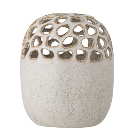 Bloomingville Elissa Vase, Natur, Stentøj