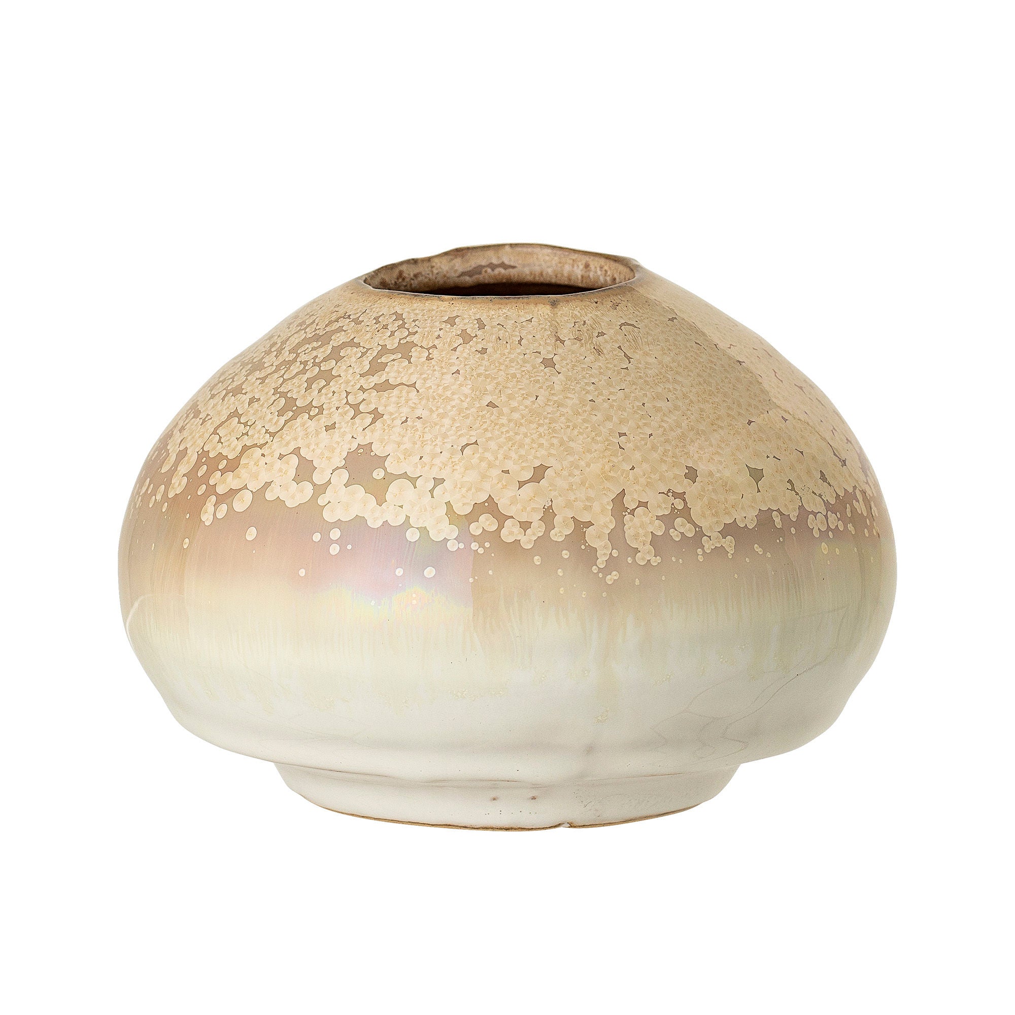 Bloomingville - Gothardt Vase, Natur, Stentøj Ø22 cm Bloomingville - Gothardt Vase, Natur, Stentøj Ø22 cm