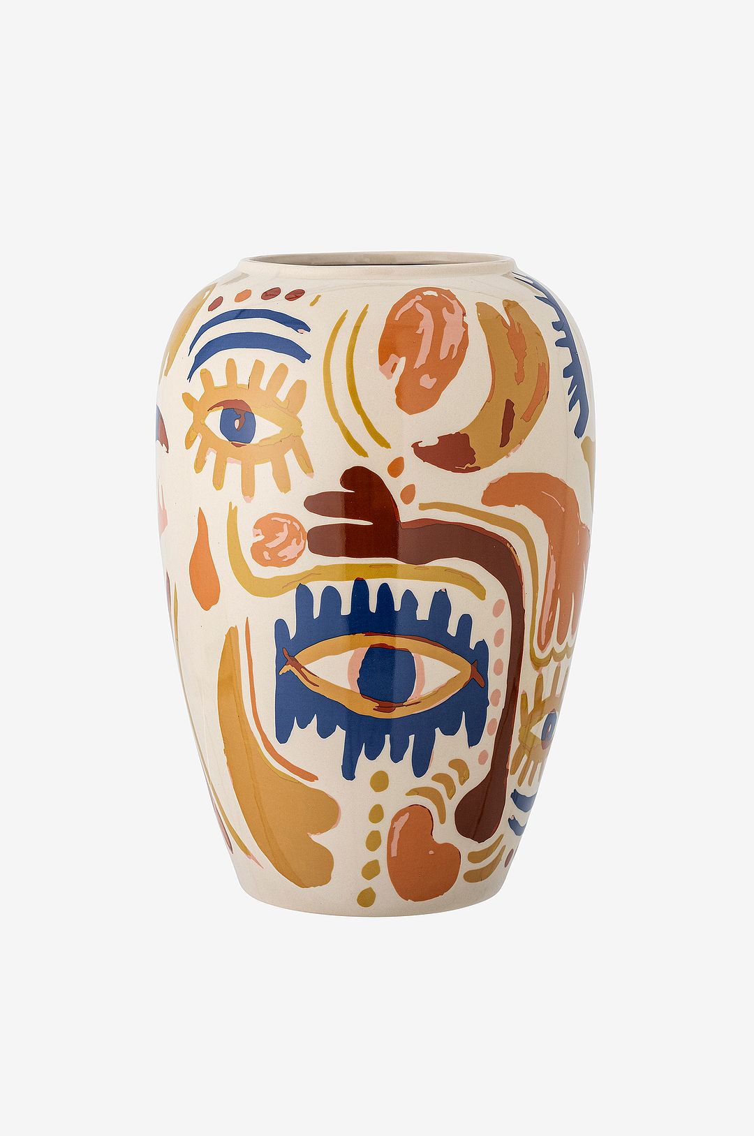 Bloomingville - Horus Vase - Flerfarvet - Urtepotteskjulere & vaser - - Homeroom Bloomingville - Horus Vase - Flerfarvet - Urtepotteskjulere & vaser - - Homeroom