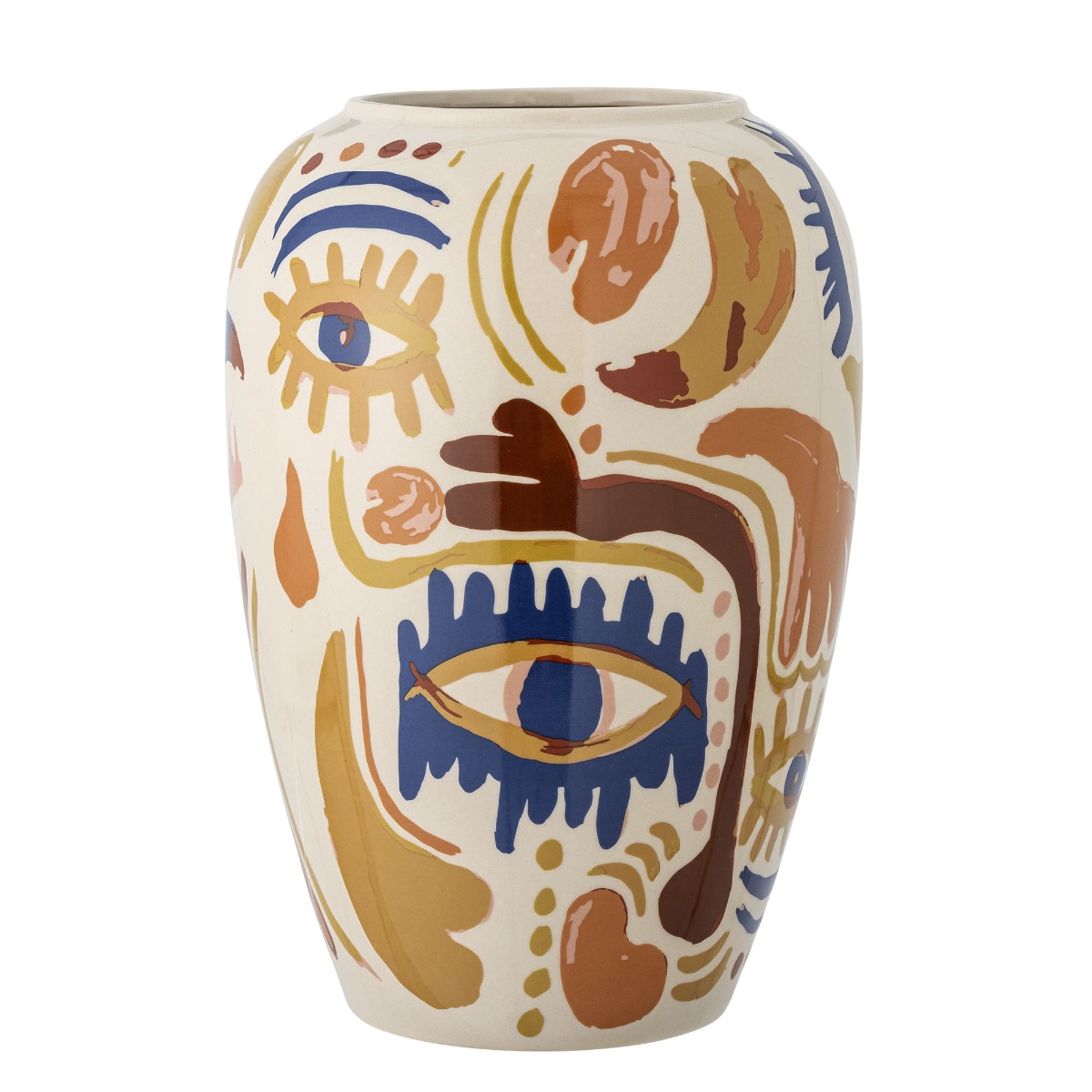 Bloomingville Horus Vase - Orange - Stentøj Bloomingville Horus Vase - Orange - Stentøj