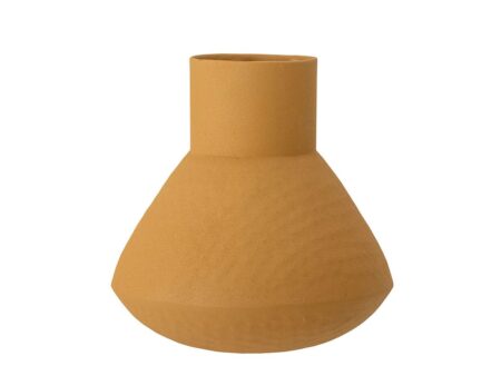 Bloomingville - Isira Vase - Vase - Yellow - D19 x H20,5 cm
