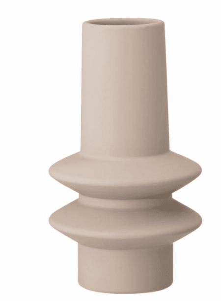Bloomingville Isold Vase, Natural, Stoneware