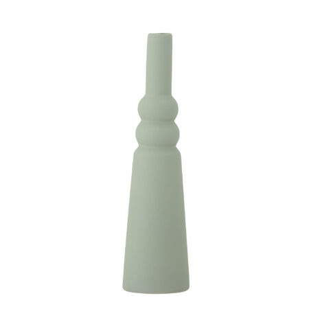 Bloomingville - Isolde Vase, Grøn, Stentøj, D7,5xH28,5 cm