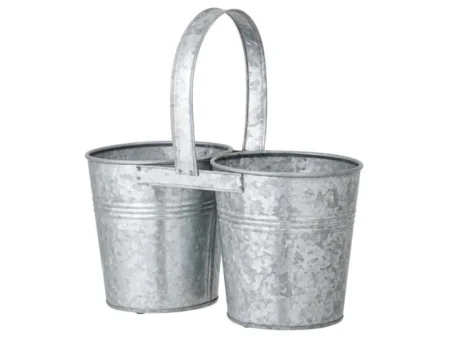 Bloomingville, Jessy, Urtepotteskjuler, Grå, Metal, L25,5xH25,5xW11,5 cm