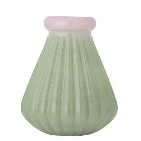 Bloomingville - Judith Vase, Grøn, Glas, D20,5xH24,5 cm