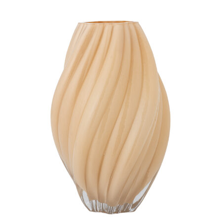 Bloomingville - Kanji Vase, Natur, Glas, D19xH30 cm