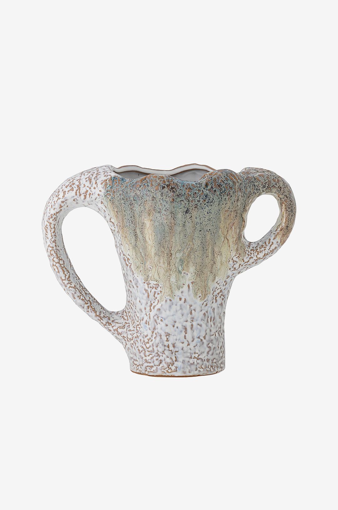 Bloomingville - Ledger Vase - Grøn - Urtepotteskjulere & vaser - - Homeroom Bloomingville - Ledger Vase - Grøn - Urtepotteskjulere & vaser - - Homeroom