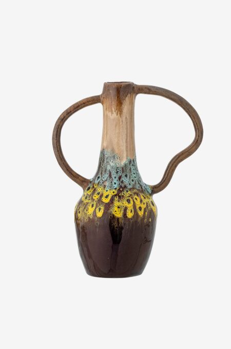Bloomingville - Mahnoor Vase - Flerfarvet - Urtepotteskjulere & vaser - - Homeroom