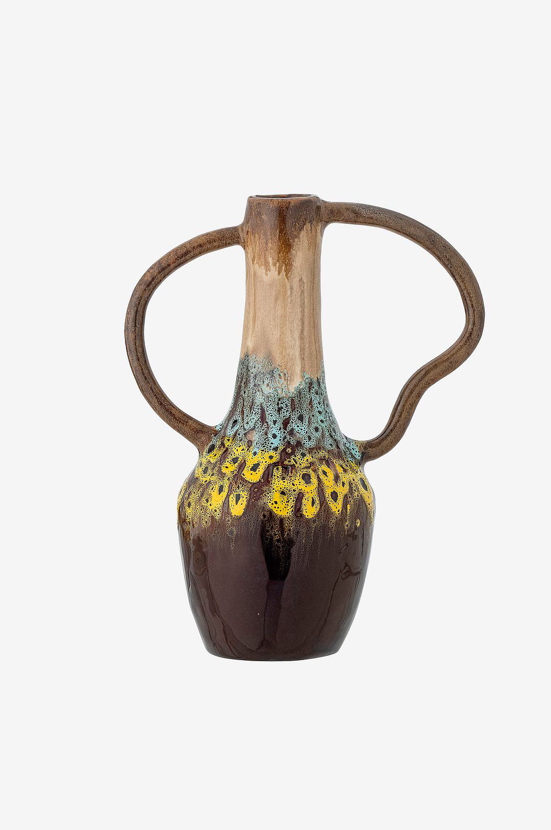Bloomingville - Mahnoor Vase - Flerfarvet - Urtepotteskjulere & vaser - - Homeroom Bloomingville - Mahnoor Vase - Flerfarvet - Urtepotteskjulere & vaser - - Homeroom