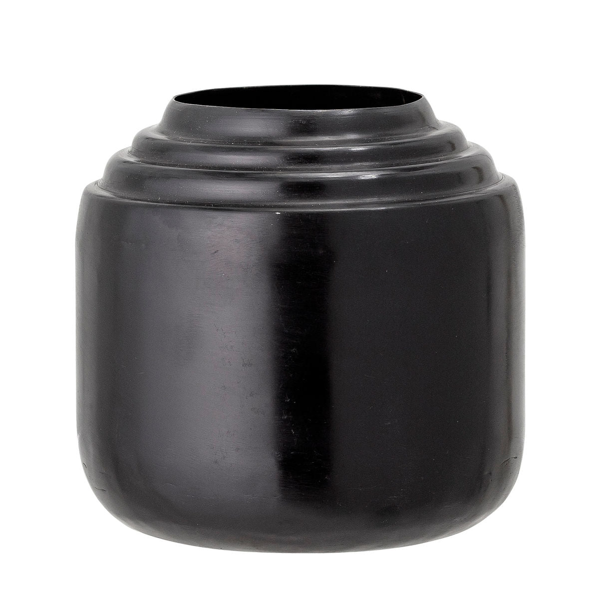 Bloomingville Mari Vase, Sort, Metal Bloomingville Mari Vase, Sort, Metal