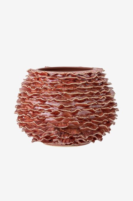 Bloomingville - Morwen Vase - Brun - Urtepotteskjulere & vaser - - Homeroom