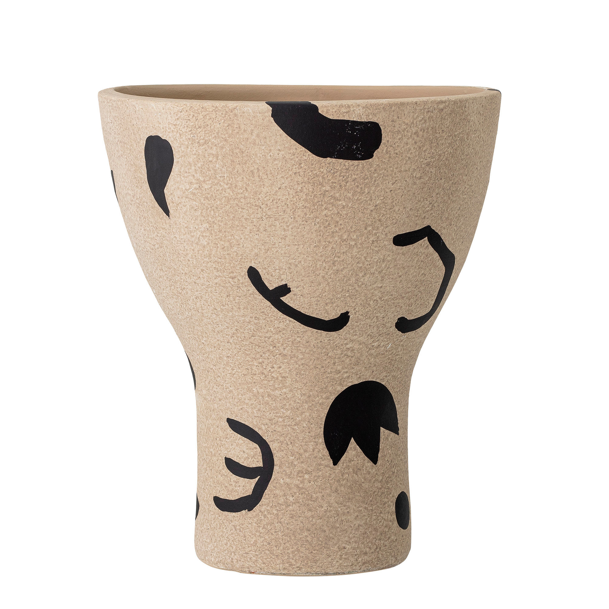 Bloomingville Nans Deko Vase, Natur, Terrakotta Bloomingville Nans Deko Vase, Natur, Terrakotta