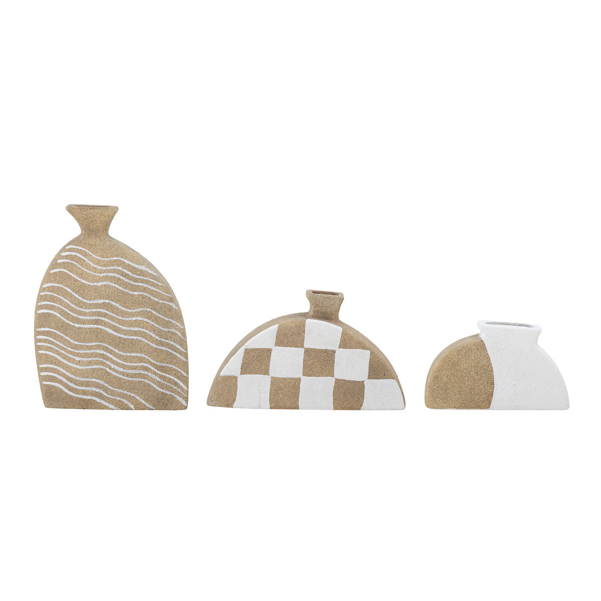 Bloomingville Nezha Deko Vase, Natur, Terrakotta Bloomingville Nezha Deko Vase, Natur, Terrakotta