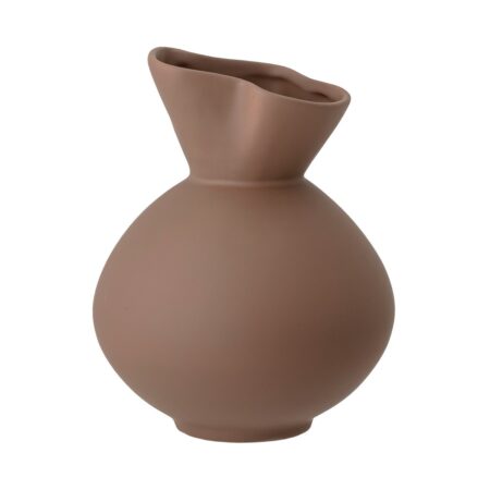 Bloomingville Nica vase 20 cm Brun