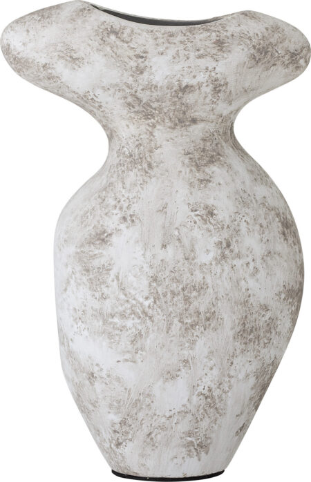 Bloomingville - Nori Deko Vase - Grå - Terrakotta Keramik