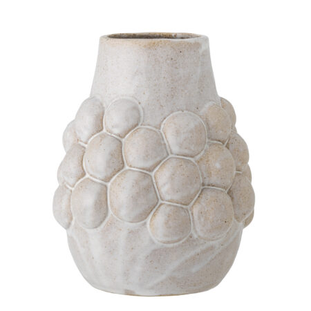 Bloomingville - Poldor Vase, Natur, Stentøj, D15xH19 cm