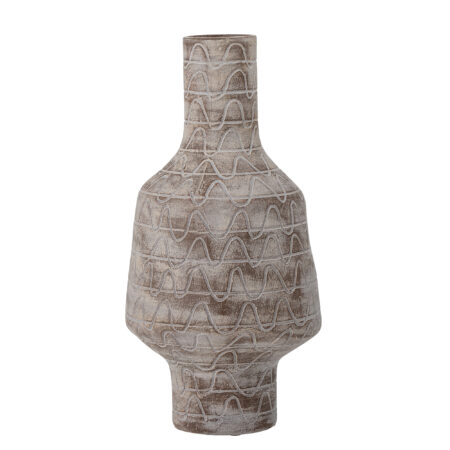 Bloomingville - Saku Vase, Natur, Keramik
