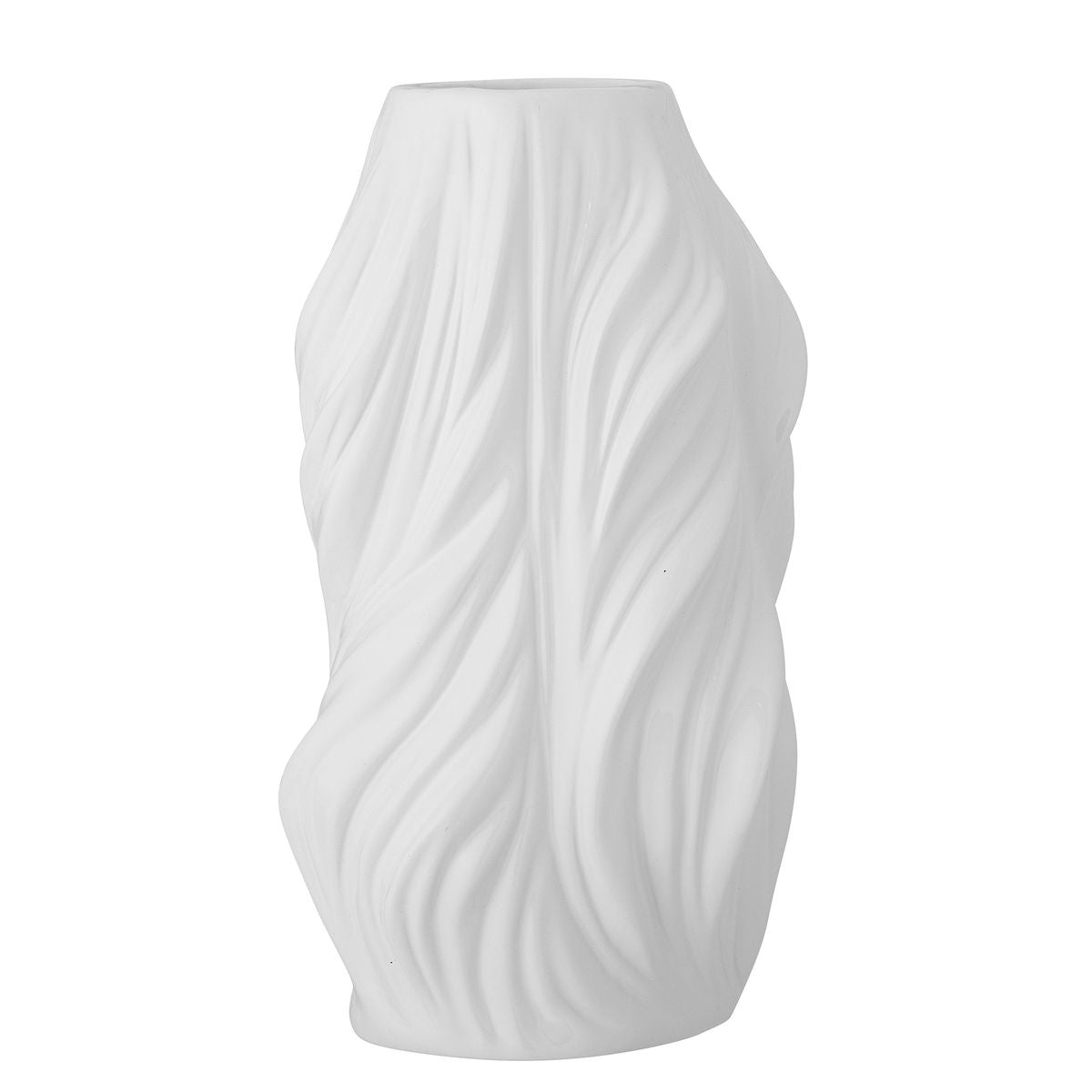 Bloomingville Sanak Vase, Hvid, Keramik Bloomingville Sanak Vase, Hvid, Keramik