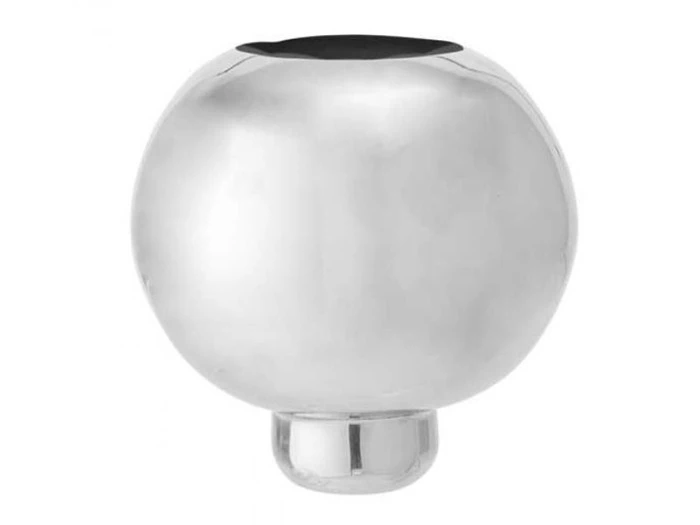 Bloomingville, Santo Vase, Sølv, Aluminium, Ø15xH7 cm Bloomingville, Santo Vase, Sølv, Aluminium, Ø15xH7 cm
