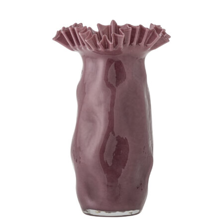 Bloomingville - Sima Vase, Lilla, Glas, D20xH33 cm