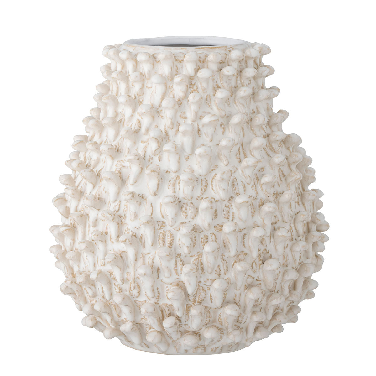 Bloomingville Spikey Vase, Natur, Stentøj Bloomingville Spikey Vase, Natur, Stentøj