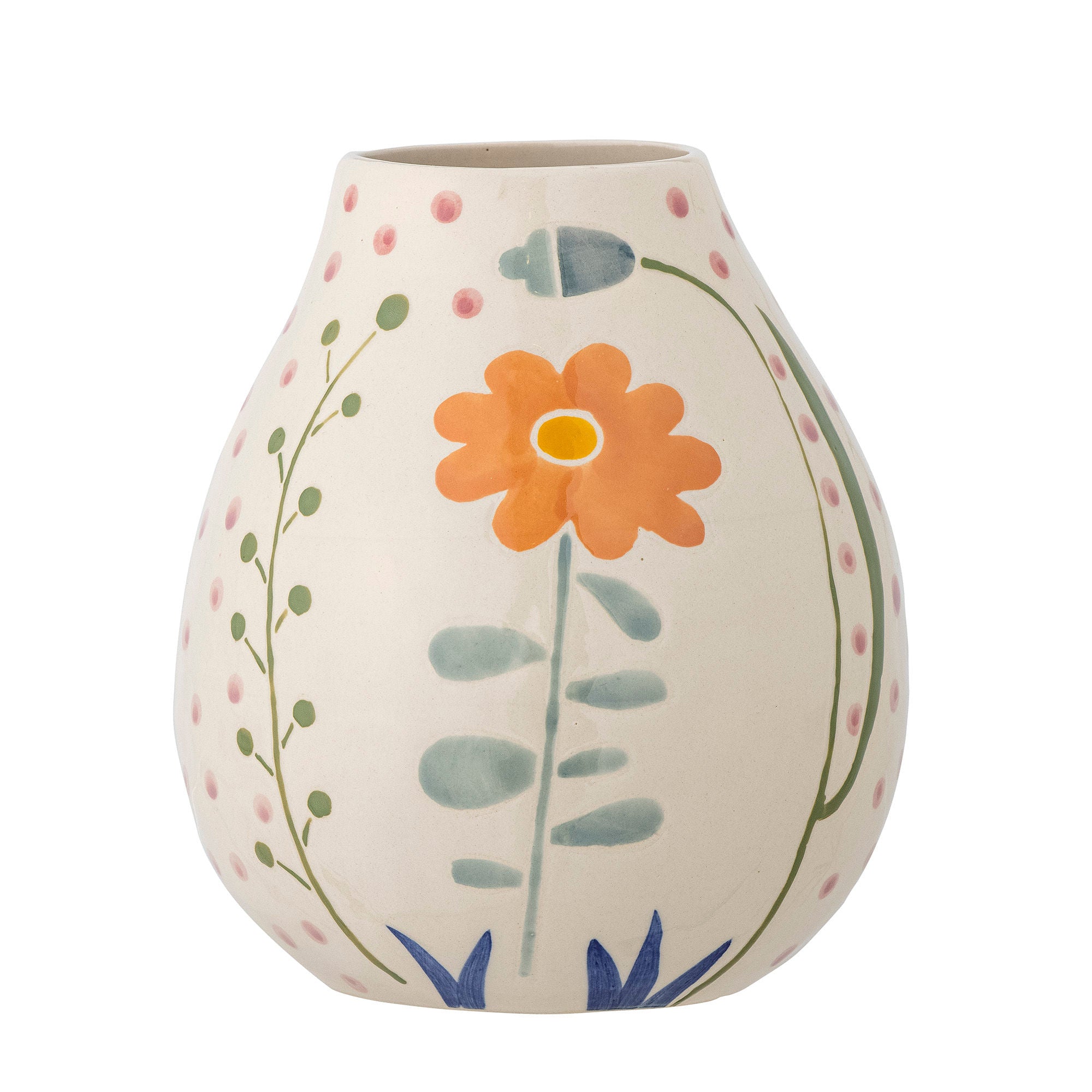 Bloomingville Taza Vase, Natur, Stentøj Bloomingville Taza Vase, Natur, Stentøj