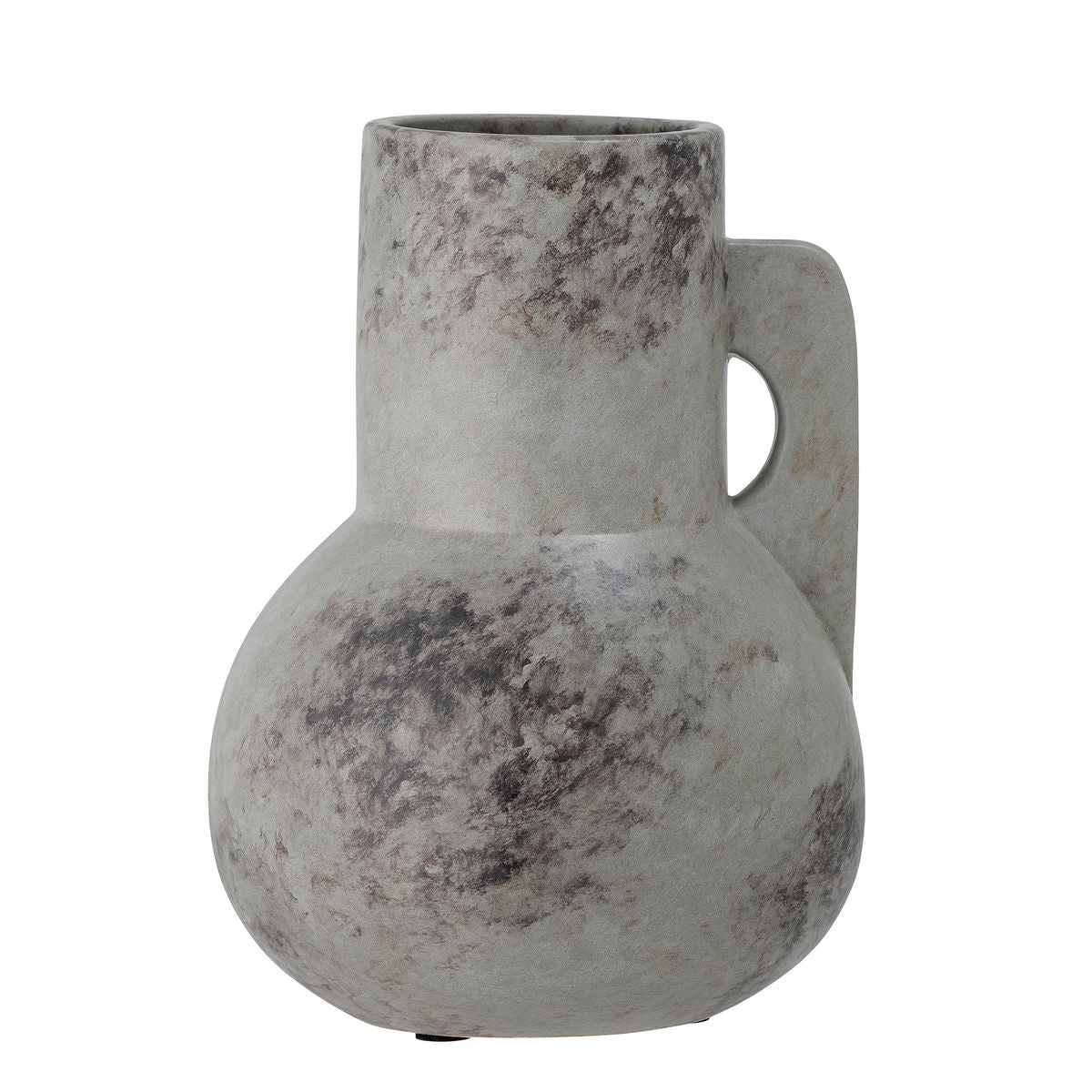 Bloomingville Tias Vase, Grå, Keramik Bloomingville Tias Vase, Grå, Keramik