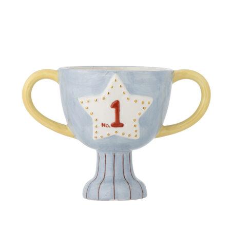 Bloomingville - Trophy Urtepotteskjuler, Multifarvet, Keramik, L23xH16xW14 cm