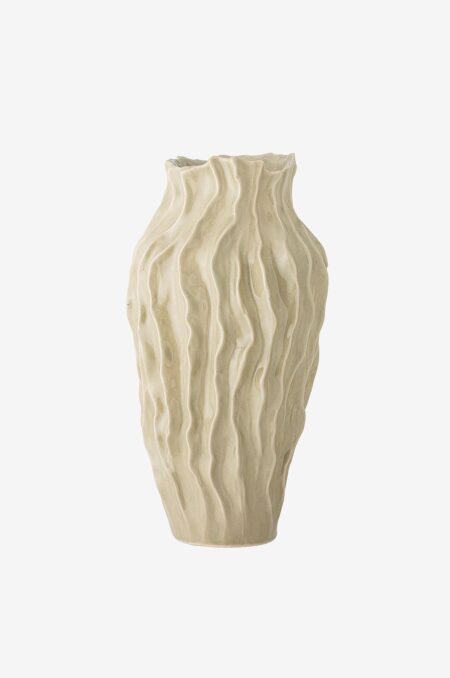 Bloomingville - Valeria Vase - Grå - Urtepotteskjulere & vaser - - Homeroom