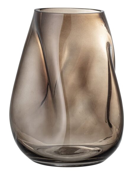 Bloomingville | Vase, Brun, Glas | ONE SIZE