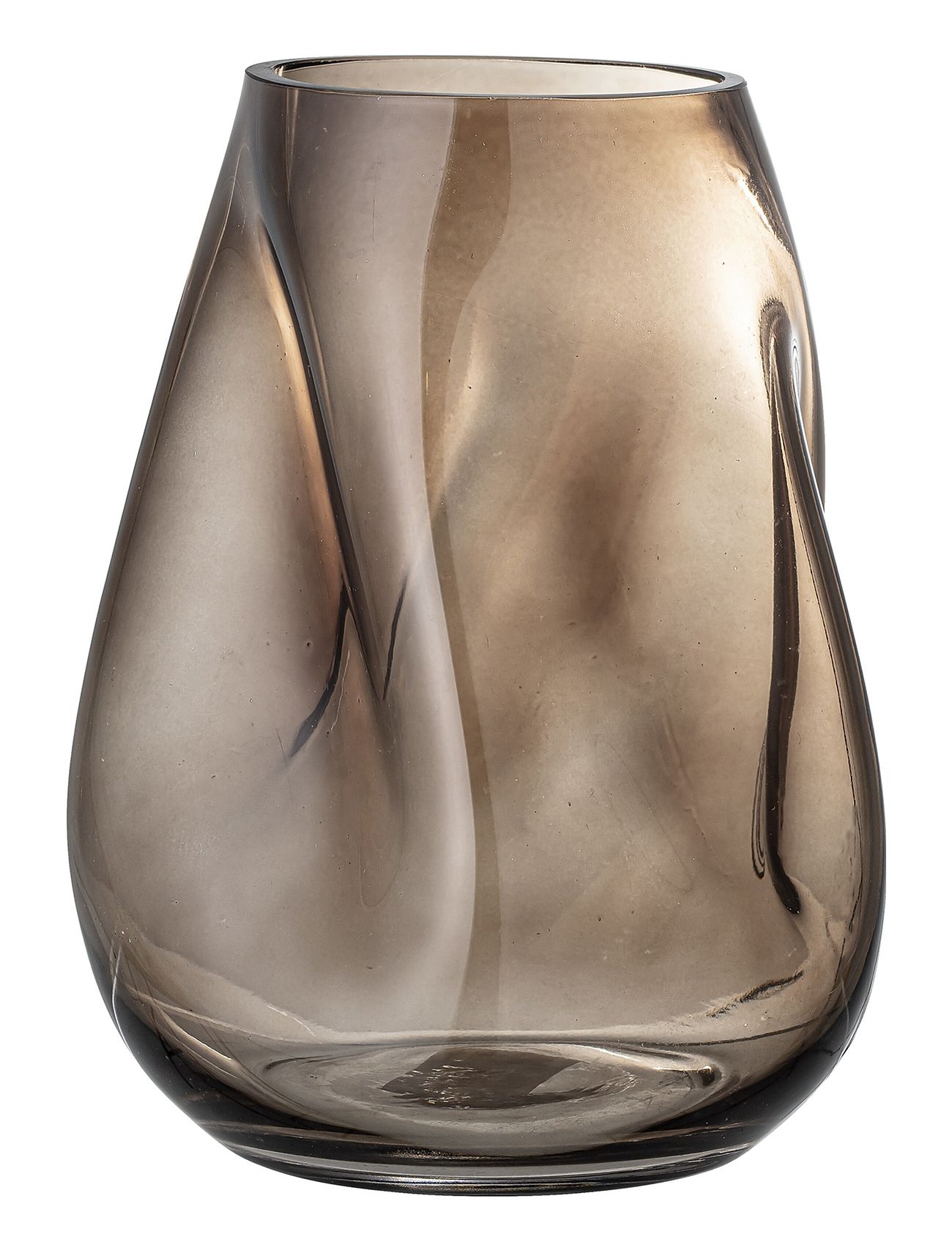 Bloomingville | Vase, Brun, Glas | ONE SIZE Bloomingville | Vase, Brun, Glas | ONE SIZE