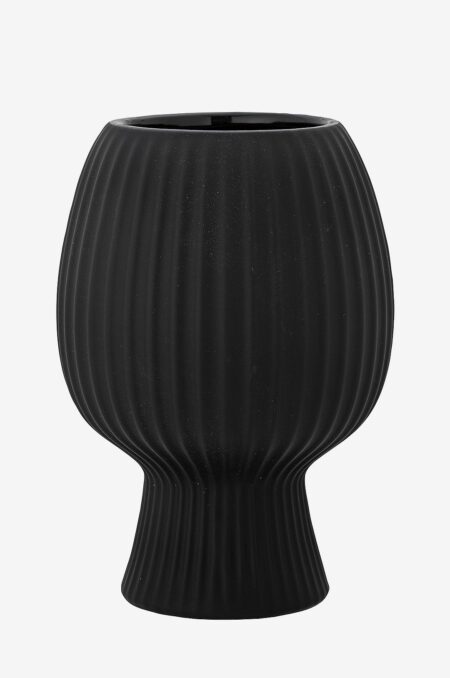 Bloomingville - Vase Dagny - Sort - Urtepotteskjulere & vaser - - Homeroom